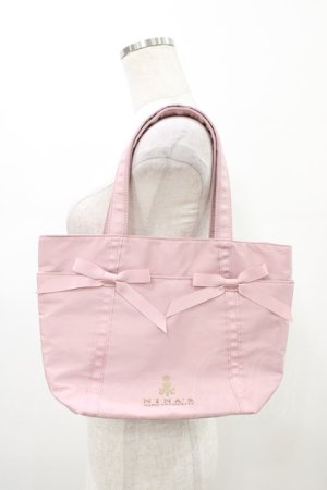 画像: m petit by misako / NINA'Sトートバッグ  ピンク H-26-01-14-1013-LO-BG-NS-ZH