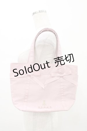 画像: m petit by misako / NINA'Sトートバッグ  ピンク H-26-01-14-1013-LO-BG-NS-ZH