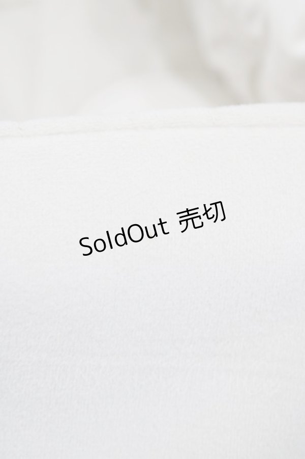 画像3: m petit by misako / NINA'Sコラボベロアリボン2wayバッグ  オフ H-26-01-14-1014-LO-BG-NS-ZH (3)