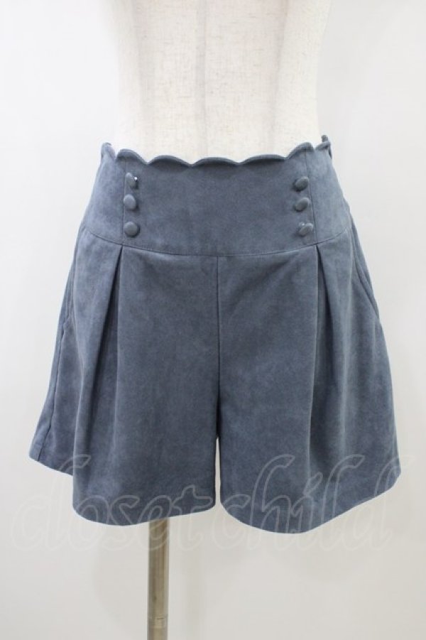 画像1: Fi.n.t / スカラップパンツ Free ブルー H-26-01-14-1016-CA-PA-NS-ZH (1)