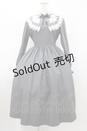 画像: Innocent World / コーデリアローズワンピース M グレー/生成 H-26-01-14-1018-IW-OP-NS-ZH