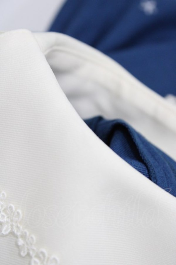 画像6: Innocent World / ピーターラビット  刺繍ワンピース M ブルー/サックス H-26-01-14-1019-IW-OP-NS-ZH (6)