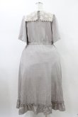 画像2: m petit by misako / TT*AOKレースセーラーワンピース L グレー H-26-01-14-1024-LO-OP-NS-ZH (2)