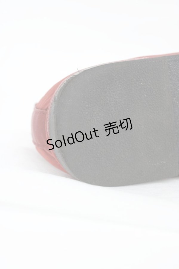 画像4: m petit by misako / AMリボンバレエシューズ M レッド H-26-01-14-1002-LO-SH-NS-ZH (4)