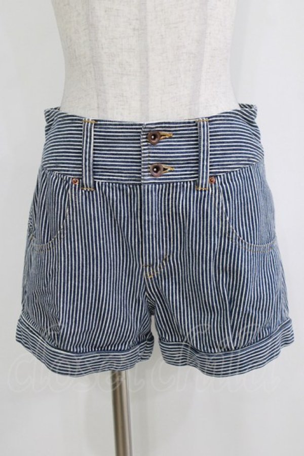 画像1: MILK / ハートパンプキンパンツ  ブルーデニム H-26-01-14-049-ML-PA-KB-ZH (1)