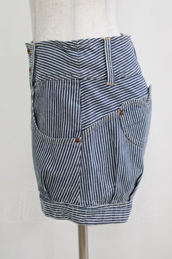 画像2: MILK / ハートパンプキンパンツ  ブルーデニム H-26-01-14-049-ML-PA-KB-ZH (2)