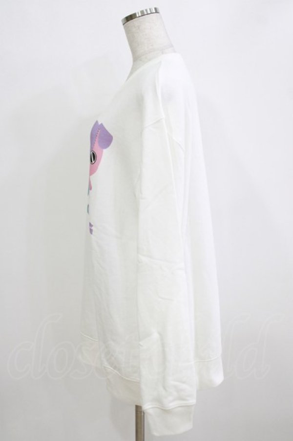 画像2: NieR CLOTHING / プリントSWEAT  2XL 白 H-26-01-14-057-PU-TO-KB-ZH (2)