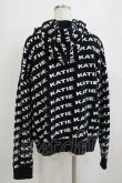 画像3: Katie / KATIE LOGO FAB BIG HOODIE  黒 H-26-01-14-059-LO-TO-KB-ZH (3)