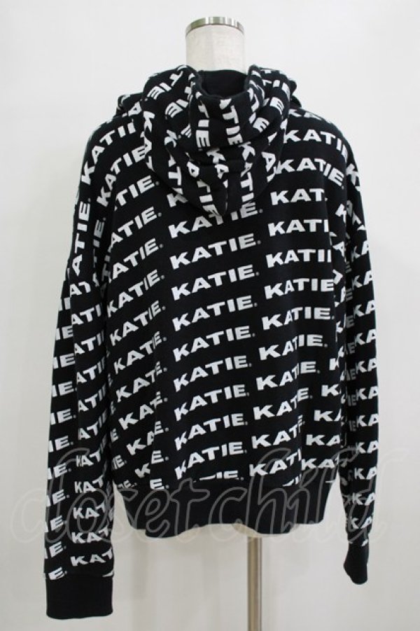 画像3: Katie / KATIE LOGO FAB BIG HOODIE  黒 H-26-01-14-059-LO-TO-KB-ZH (3)