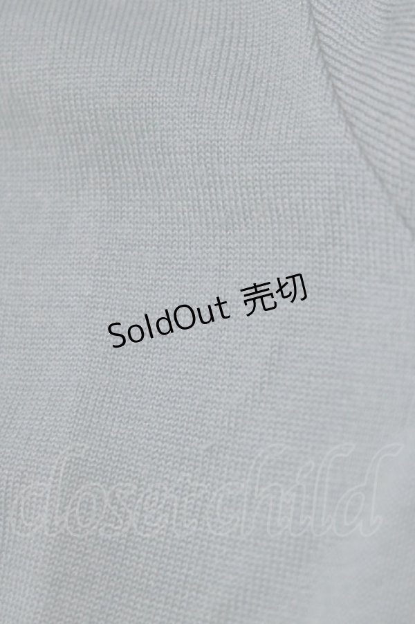 画像5: Jane Marple / ベルベットリボンカーディガン  グリーン H-26-01-14-069-JM-TO-KB-ZH (5)