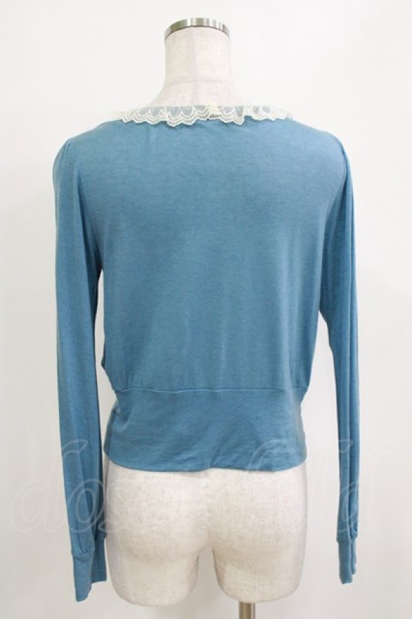 画像3: Emily Temple cute / Ribbonレースカーディガン  ブルー H-26-01-14-073-ET-TO-KB-ZH (3)