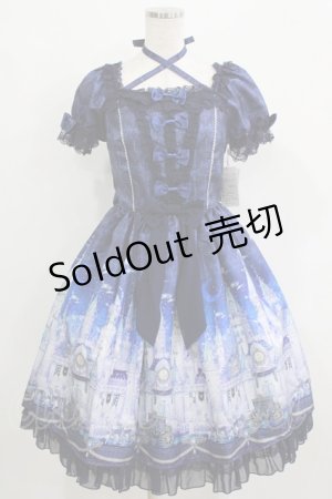 画像: Angelic Pretty / Castle Mirageワンピース Free ネイビー H-26-01-15-042-AP-OP-NS-ZH