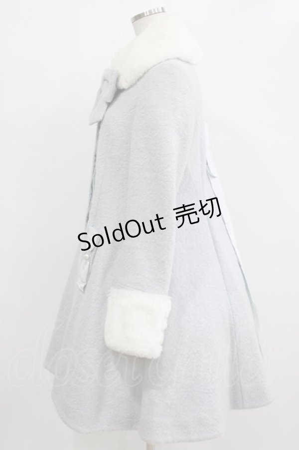 画像2: Angelic Pretty / ローラビジューコート Free サックス H-26-01-15-047-AP-CO-NS-ZH (2)