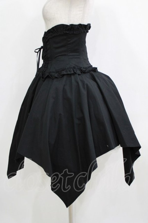 画像2: ALICE and the PIRATES / アビルダコルセットスカート Free ブラック H-26-01-15-049-PA-SK-NS-ZH (2)