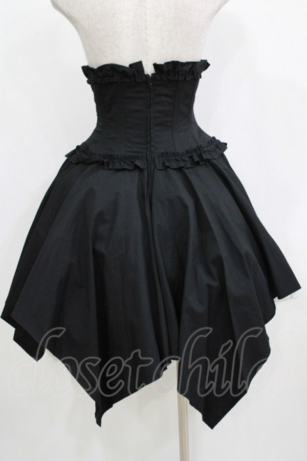 画像3: ALICE and the PIRATES / アビルダコルセットスカート Free ブラック H-26-01-15-049-PA-SK-NS-ZH (3)