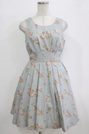 画像: Secret Honey / 花柄ワンピース Free ブルー H-26-01-15-054-CA-OP-NS-ZH