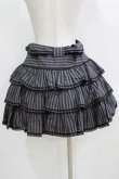 画像3: Angelic Pretty / ヴィンテージストライプスカート Free グレー H-26-01-15-061-AP-SK-NS-ZH (3)