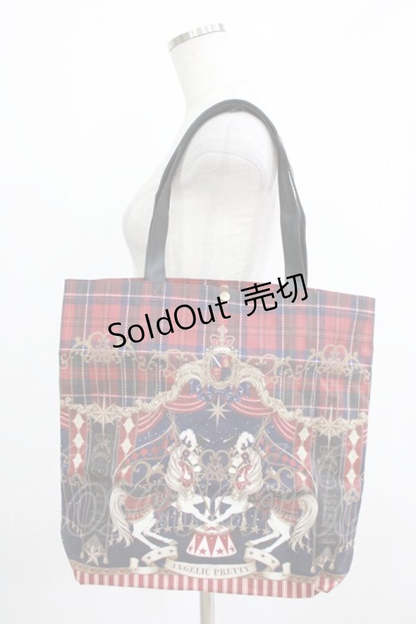 画像2: Angelic Pretty / Cirque du L'etoileトートバッグ  ワイン H-26-01-15-001-AP-BG-NS-ZH (2)