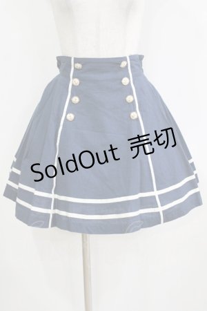 画像: Secret Honey / バックリボンスカート Free ブルー H-26-01-15-062-CA-SK-NS-ZH