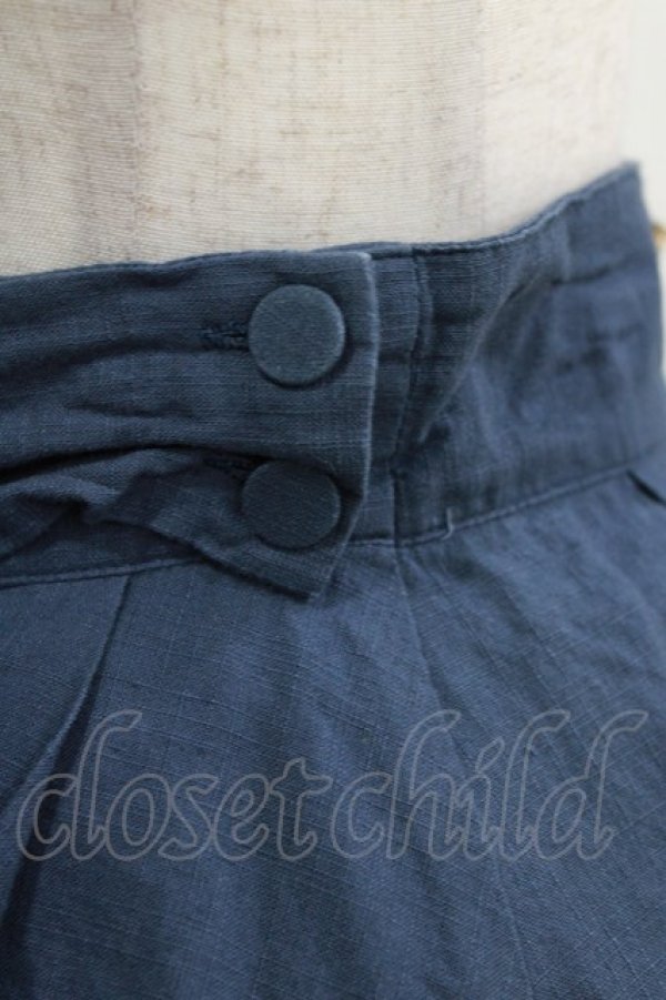 画像4: Secret Honey / バックリボンスカート Free ブルー H-26-01-15-062-CA-SK-NS-ZH (4)