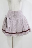 画像1: Angelic Pretty / ブリジットストライプスカート Free ボルドー H-26-01-15-066-AP-SK-NS-ZH (1)