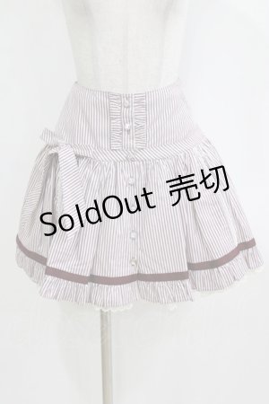 画像: Angelic Pretty / ブリジットストライプスカート Free ボルドー H-26-01-15-066-AP-SK-NS-ZH