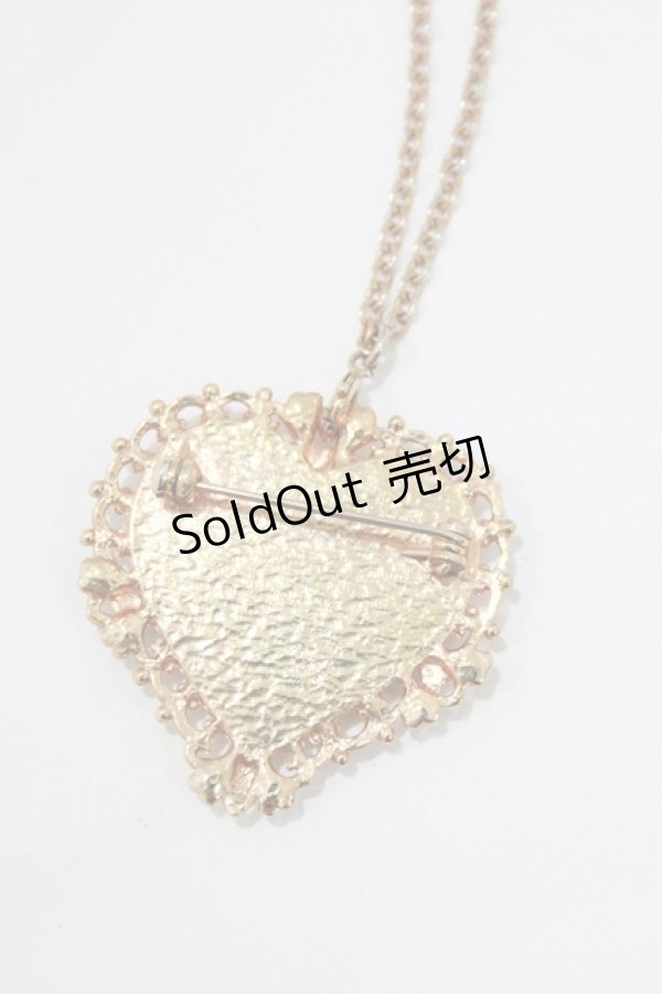 画像2: BABY,THE STARS SHINE BRIGHT / 青い鳥ブローチペンダント  ゴールド H-26-01-15-006-BA-AC-NS-ZH (2)