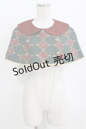 画像: metamorphose / 主の書斎ケープ Free グリーン H-26-01-15-068-ME-TO-NS-ZH