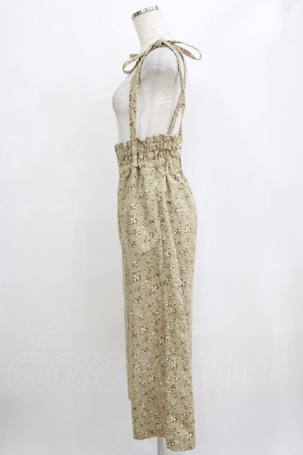 画像2: axes femme / 花プリントコーデュロイパンツ M  H-26-01-15-072-AX-PA-NS-ZH (2)