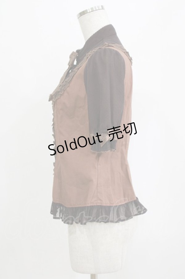 画像2: Angelic Pretty / Lucienne Dreamブラウス Free ブラウン H-26-01-15-084-AP-BL-NS-ZH (2)