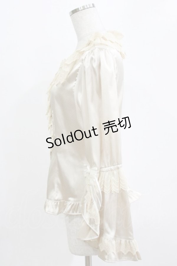 画像2: BABY,THE STARS SHINE BRIGHT / とわに解けない12時の魔法ブラウス Free 生成り H-26-01-15-085-BA-BL-NS-ZH (2)