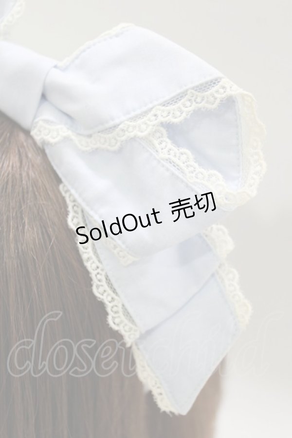 画像2: Angelic Pretty / ロマンティックノートカチューシャ  サックス H-26-01-15-009-AP-AC-NS-ZH (2)