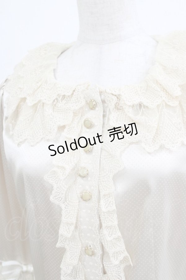 画像4: BABY,THE STARS SHINE BRIGHT / とわに解けない12時の魔法ブラウス Free 生成り H-26-01-15-085-BA-BL-NS-ZH (4)