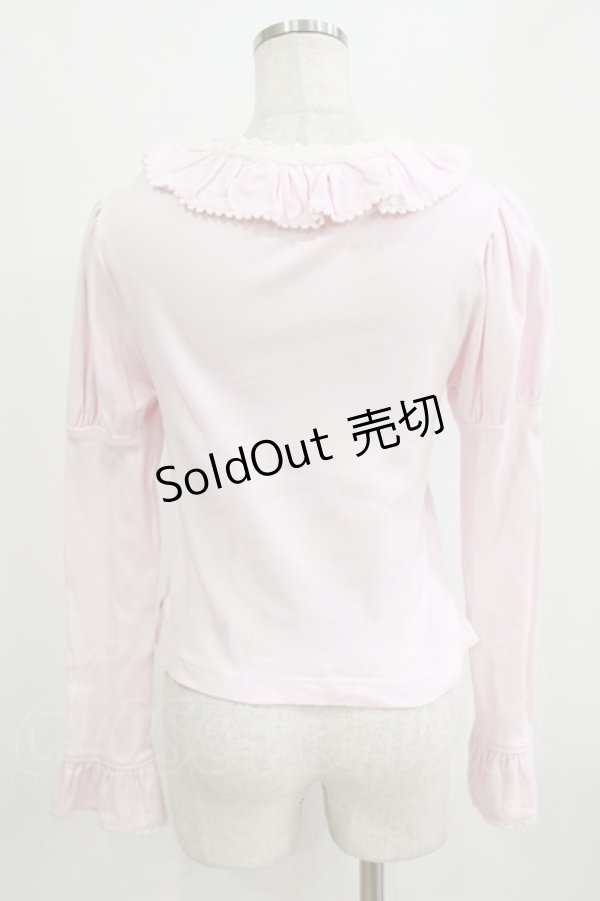 画像3: BABY,THE STARS SHINE BRIGHT / スクエアネックフリルカーディガン Free ピンク H-26-01-15-088-BA-TO-NS-ZH (3)