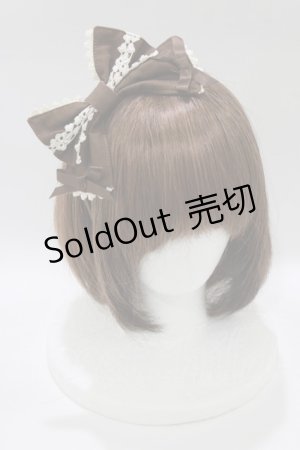 画像: Angelic Pretty / 童話の中のカチューシャ  ブラウン H-26-01-15-014-AP-AC-NS-ZH