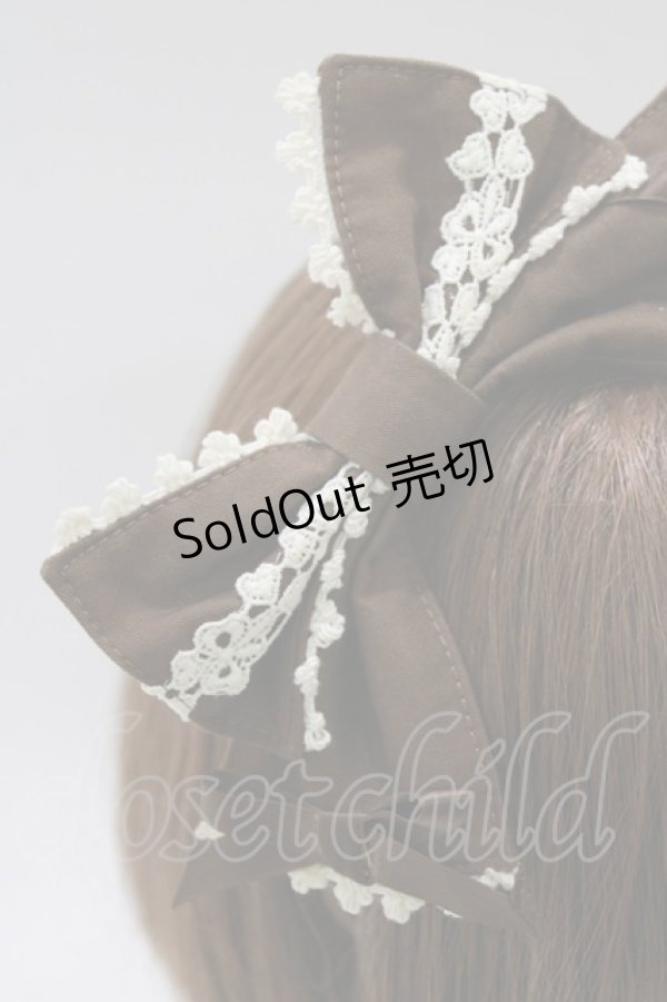 画像2: Angelic Pretty / 童話の中のカチューシャ  ブラウン H-26-01-15-014-AP-AC-NS-ZH (2)