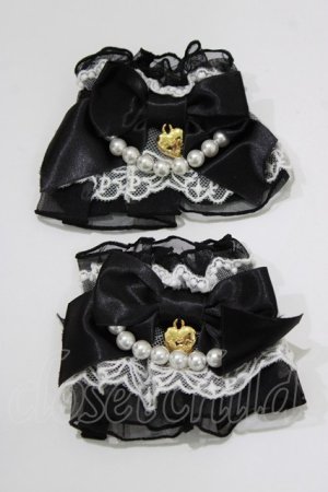 画像: Angelic Pretty / Dreamy Pearlお袖とめ  ブラック H-26-01-15-016-AP-ZA-NS-ZH