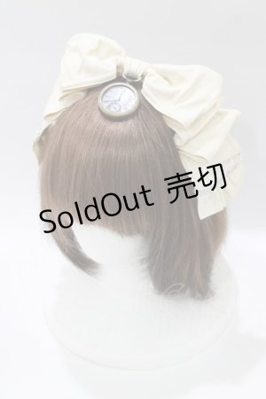 画像: ALICE and the PIRATES / Steam Aliceカチューシャ  アイボリー H-26-01-15-018-PA-AC-NS-ZH