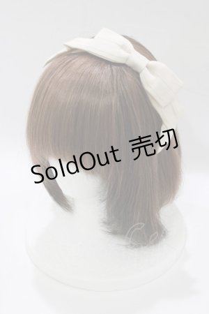 画像: Angelic Pretty / Afternoon Girlカチューシャ  アイボリー H-26-01-15-024-AP-AC-NS-ZH