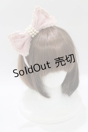 画像: Angelic Pretty / Pure Ladyカチューシャ  ピンク H-26-01-15-037-AP-AC-NS-ZH