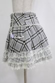 画像2: Angelic Pretty / 子供部屋タータンスカート Free グレー H-26-01-16-030-AP-SK-NS-ZH (2)