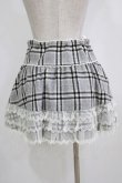 画像3: Angelic Pretty / 子供部屋タータンスカート Free グレー H-26-01-16-030-AP-SK-NS-ZH (3)
