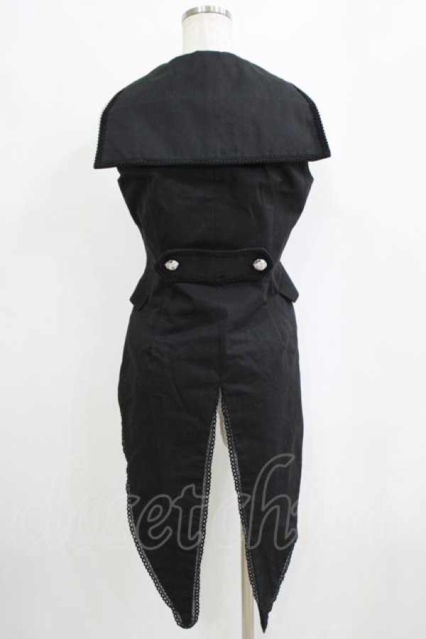 画像3: ALICE and the PIRATES / 燕尾ベスト Free ブラック H-26-01-16-033-PA-TO-NS-ZH (3)