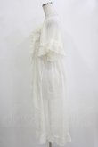 画像2: axes femme / ラッフルフリルガウン Free アイボリー H-26-01-16-034-AX-TO-NS-ZH (2)