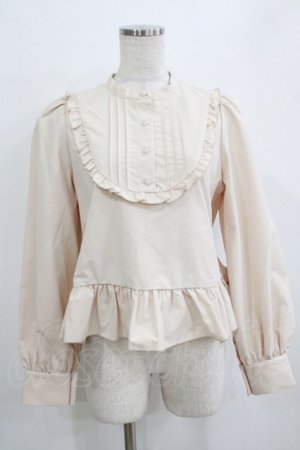 画像: FLC / MINA*ペプラムブラウス M アイボリー H-26-01-16-039-LO-BL-NS-ZH