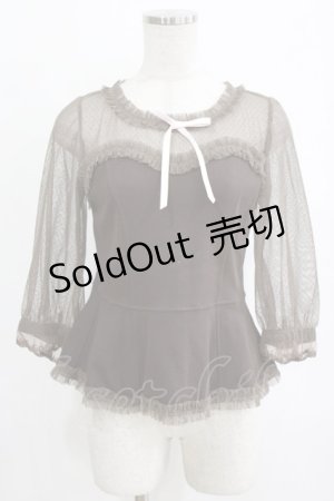 画像: Angelic Pretty / Pure Ladyカットソー Free ブラウン H-26-01-16-050-AP-TO-NS-ZH