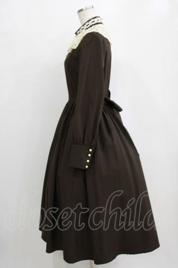 画像2: Innocent World / エデンワンピース M ブラウン H-26-01-16-001-IW-OP-YZ-ZH (2)