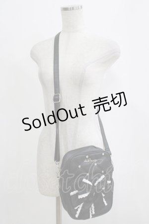 画像: Ank Rouge / リボンショルダーBag  ブラック H-26-01-16-055-CA-BG-NS-ZH