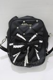 画像2: Ank Rouge / リボンショルダーBag  ブラック H-26-01-16-055-CA-BG-NS-ZH (2)