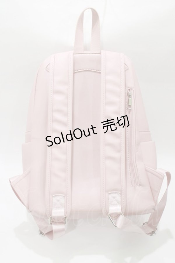 画像3: Ank Rouge / スピンドルリボン合皮リュック  ピンク H-26-01-16-056-CA-BG-NS-ZH (3)